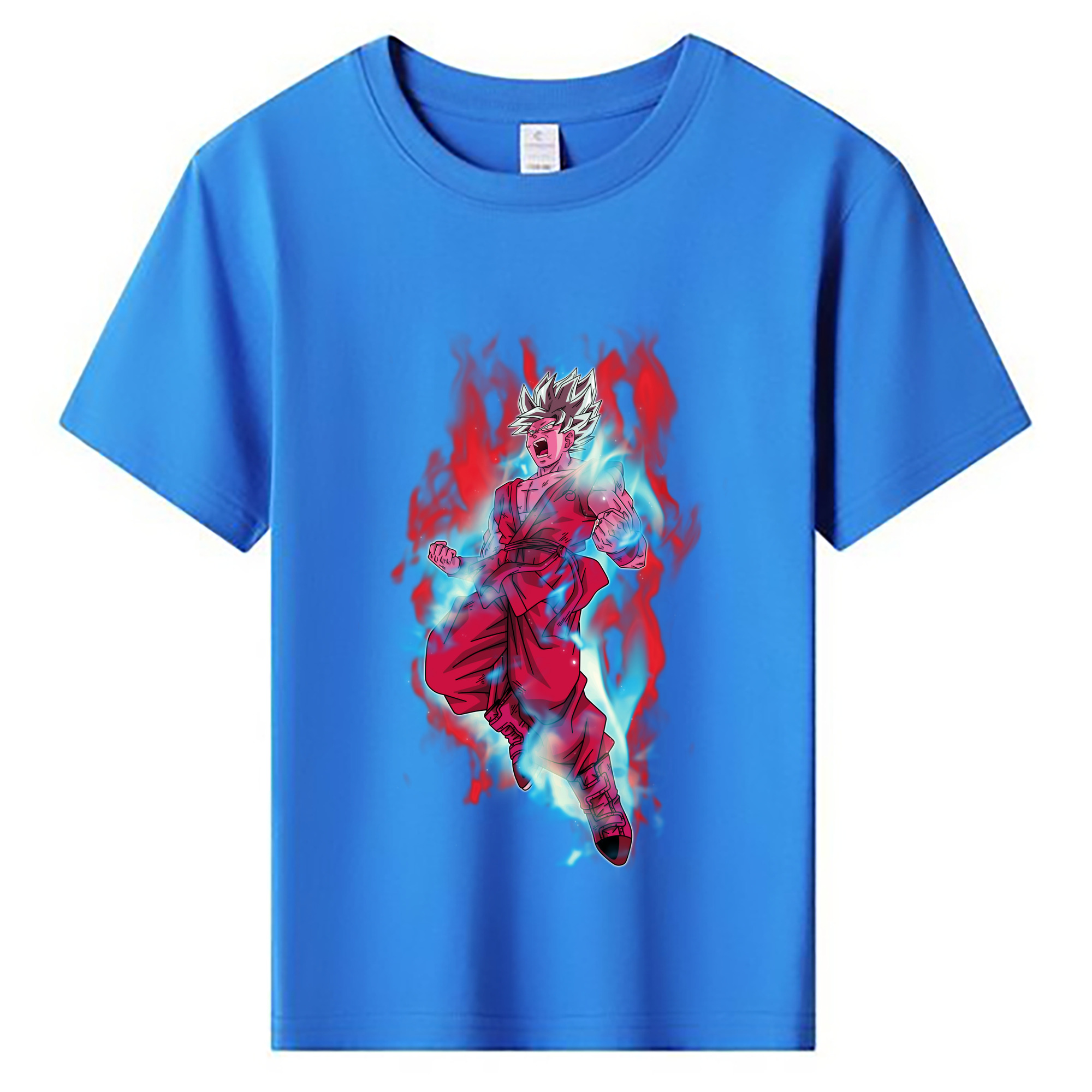 （画像用） ドラゴンボール 孫悟空（そん ごくう）Son Goku カカロット DRAGON BALL Kakarotto 綿100％キッズTシャツ（フロントプリント）